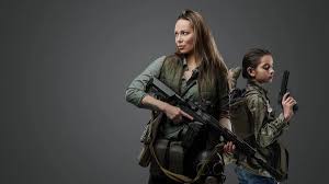 Image result for Studio shot with weapon