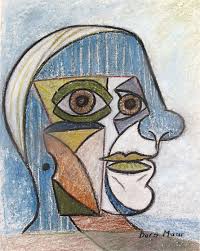 Image result for Pablo Picasso, Portrait of Dora Maar