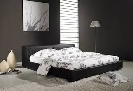 Bedroom Decorating Ideas With Black Leather Bed Design 110710 ...