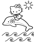 HELLO KITTY DA COLORARE | in a perfect world