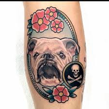 Image result for bulldog tattoos