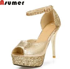 Online Buy Grosir sandal pesta wanita from China sandal pesta ...