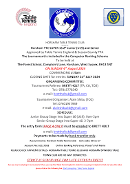 Image result for Horsham Table Tennis Club