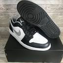 Size 13 - Air Jordan 1 Low Black Medium Grey for sale online | eBay