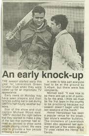 Image result for Leverstock Green Cricket Club