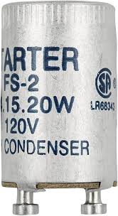 Image result for fluorescent bulb starter