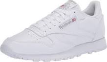 Amazon.com | Reebok Men's Classic Leather Sneaker, White/White ...