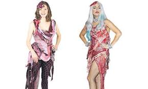 Image result for lady gaga meat dress