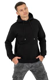 Image result for Мужская толстовка neck button black
