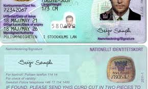 Αποτέλεσμα εικόνας για sweden id card