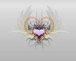 angel heart Holidays Valentines Day Wallpaper Desktop wallpaper