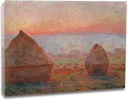Image result for Monet haystacks