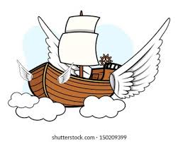 Image result for flying ship