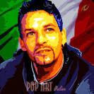 eBay.com.sg: ROBERT BAGGIO POP ART Soccer Football Italy Brescia (item ... - 2c3c_3