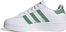 Amazon.com | adidas Originals Superstar XLG White/Semi Court Green ...