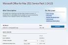 Office for Mac 2011 Service Pack 1 free download - Software