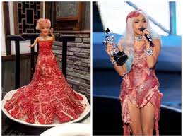 Image result for lady gaga meat dress