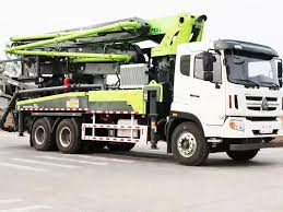 Image result for concrete pump truck