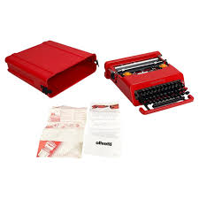 Afbeeldingsresultaat voor sottsass typewriter