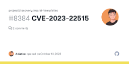 CVE-2023-22515 · Issue #8384 · projectdiscovery/nuclei-templates ...