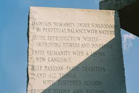 Image result for georgia guidestones