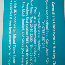 Image result for Caversham Underwater Hockey Club