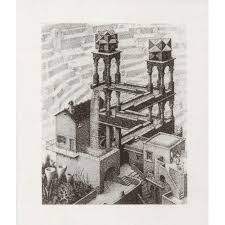 Image result for escher waterfall