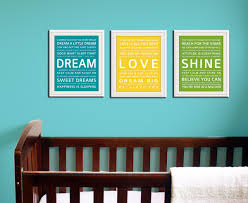 Best Nursery Wall Art Quotes | Images Colection Of Google