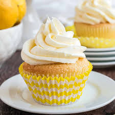 Image result for lemon cupcake