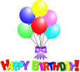 Free Balloons Clip Art Image   Happy Birthday Party Balloons