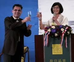 MOFA Deputy Minister Vanessa Yea-ping Shih and French envoy Olivier Richard toast Bastille Day and the future of Taiwan-France relations July 14 in Taipei ... - 271616363071