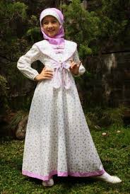 baju muslim untuk anak perempuan agar terlihat anggun dan cantik ...