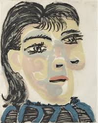 Image result for Pablo Picasso, Portrait of Dora Maar