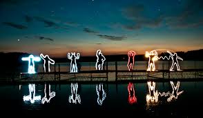 Znalezione obrazy dla zapytania malowanie światłem