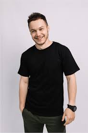 Image result for футболка черная хлопок