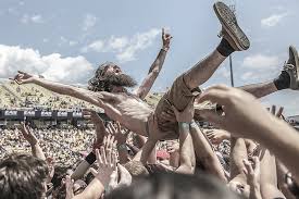 Image result for crowd-surfing