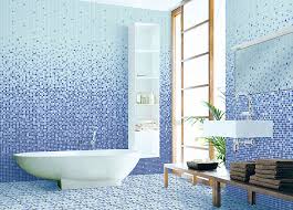 glass mosaic bathroom