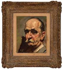 SIDNEY EDWARD DICKINSON (American, 1890-1980) Portrait of a Man. - H0132-L08588986