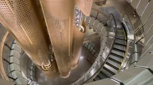 Image result for spiral escalator