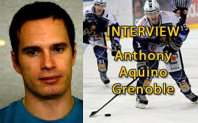 Photo hockey Grenoble : Anthony Aquino - Ligue Magnus : Grenoble (Les Brûleurs de Loups - 573-1