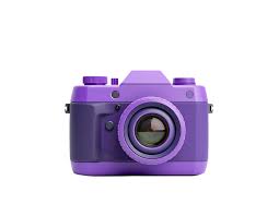 Image result for purple camera