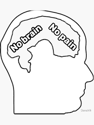 Image result for no brain