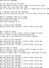 Bluegrass songs with chords - Cold On The Shoulder