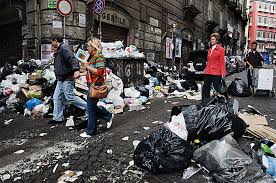Image result for napoli garbage