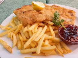 Image result for schnitzel mit pommes