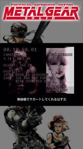 「ナスターシャ・ロマネンコ メタルギアソリッド」の画像検索結果