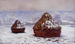 Image result for Monet haystacks