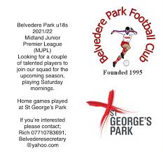 Image result for Belvedere Park Junior Football Club