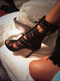 Hot Sale Sexy Black / White Gladiator Sandals Summer Women Strappy ...