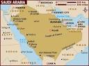 Map of <b>Saudi Arabia</b>